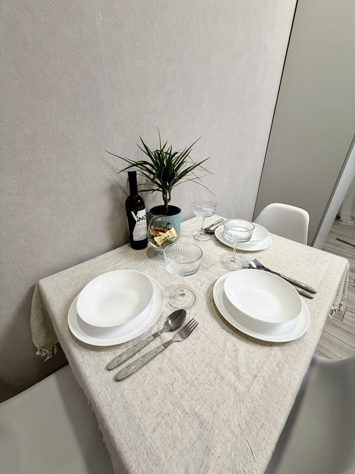 Светлая и стильная студия у моря