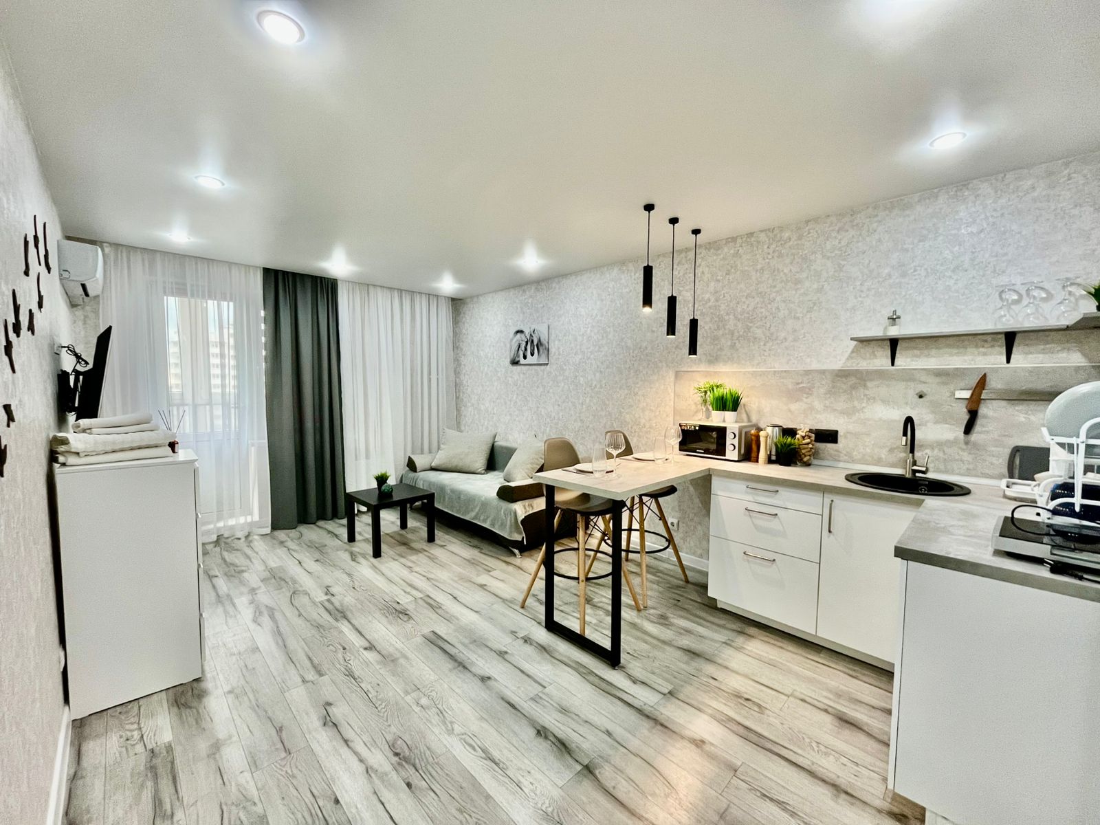 Уютная стильная студия