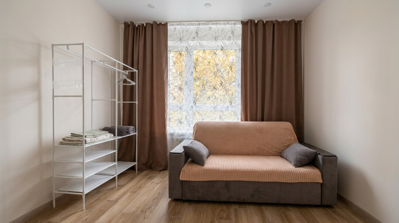 Вас ждет уютная двухкомнатная квартира в живописной Анапе!