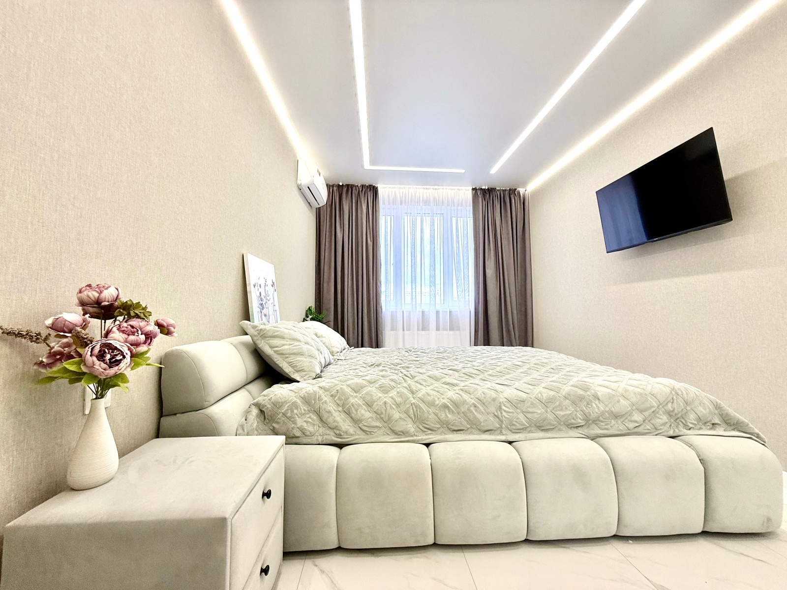 Уютная квартира с дизайнерским ремонтом