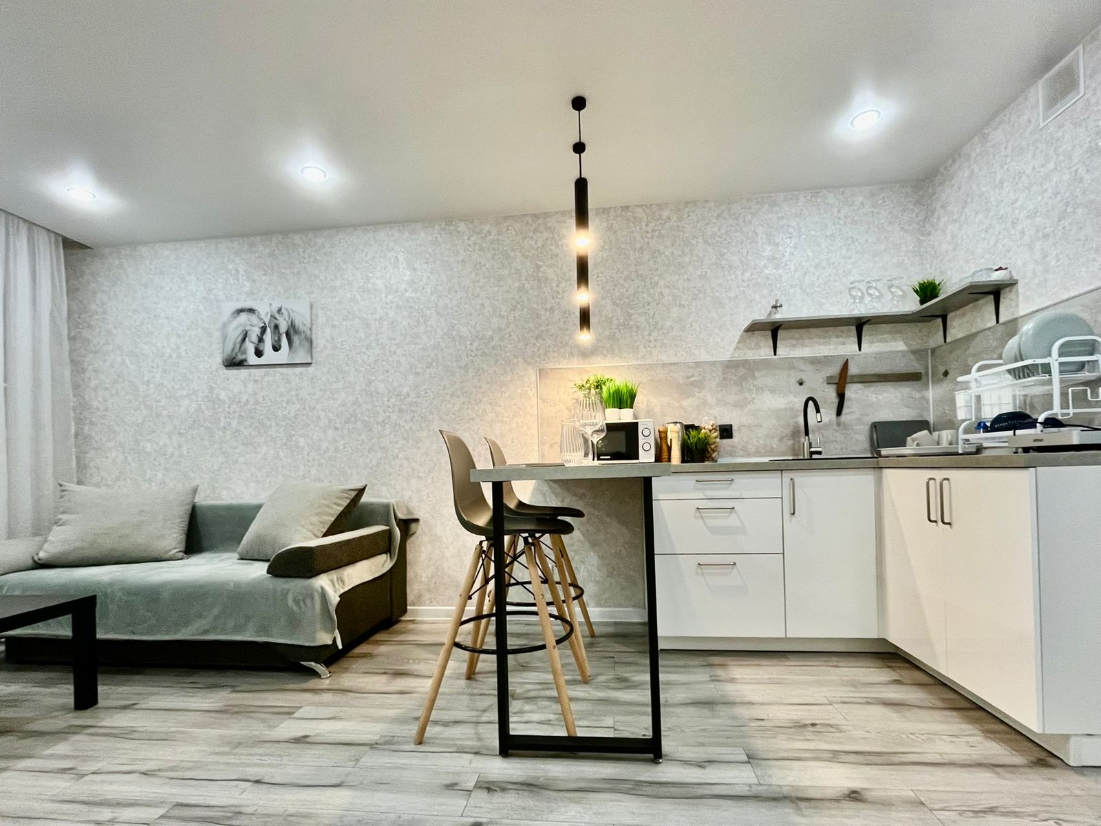 Уютная стильная студия