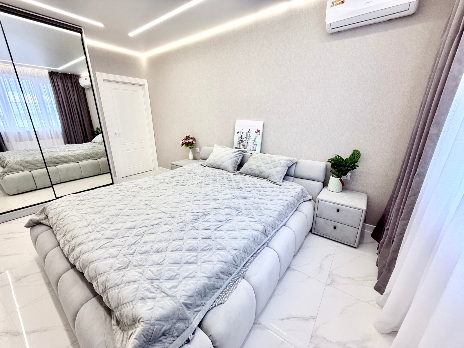 Уютная квартира с дизайнерским ремонтом