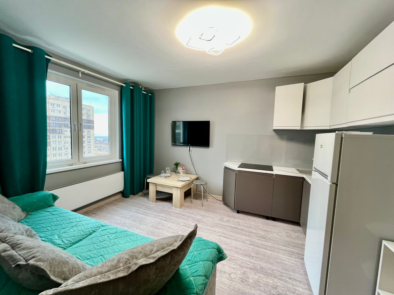 1к квартира видом на море