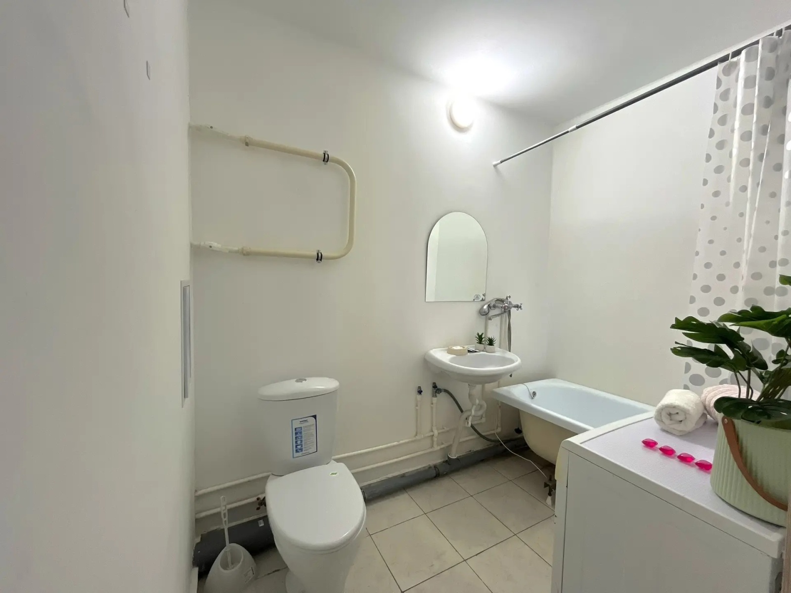 Светлая однушка для проживания