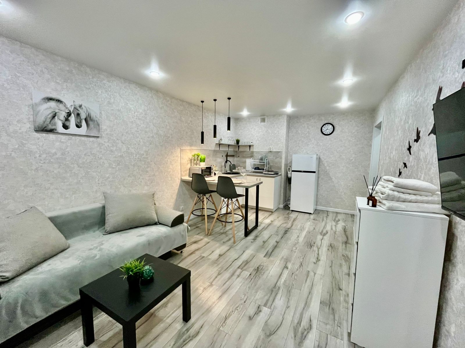 Уютная стильная студия