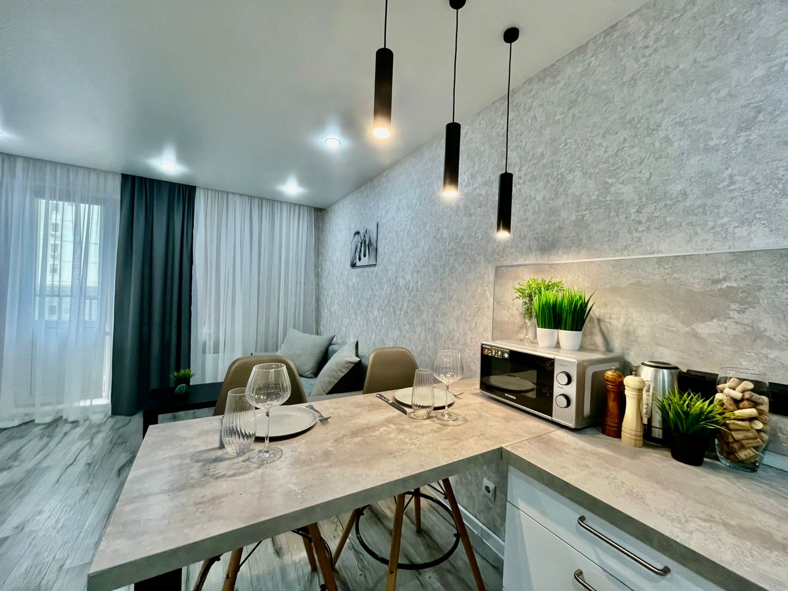 Уютная стильная студия