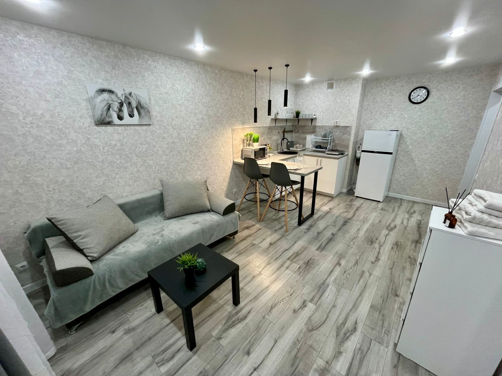 Уютная стильная студия