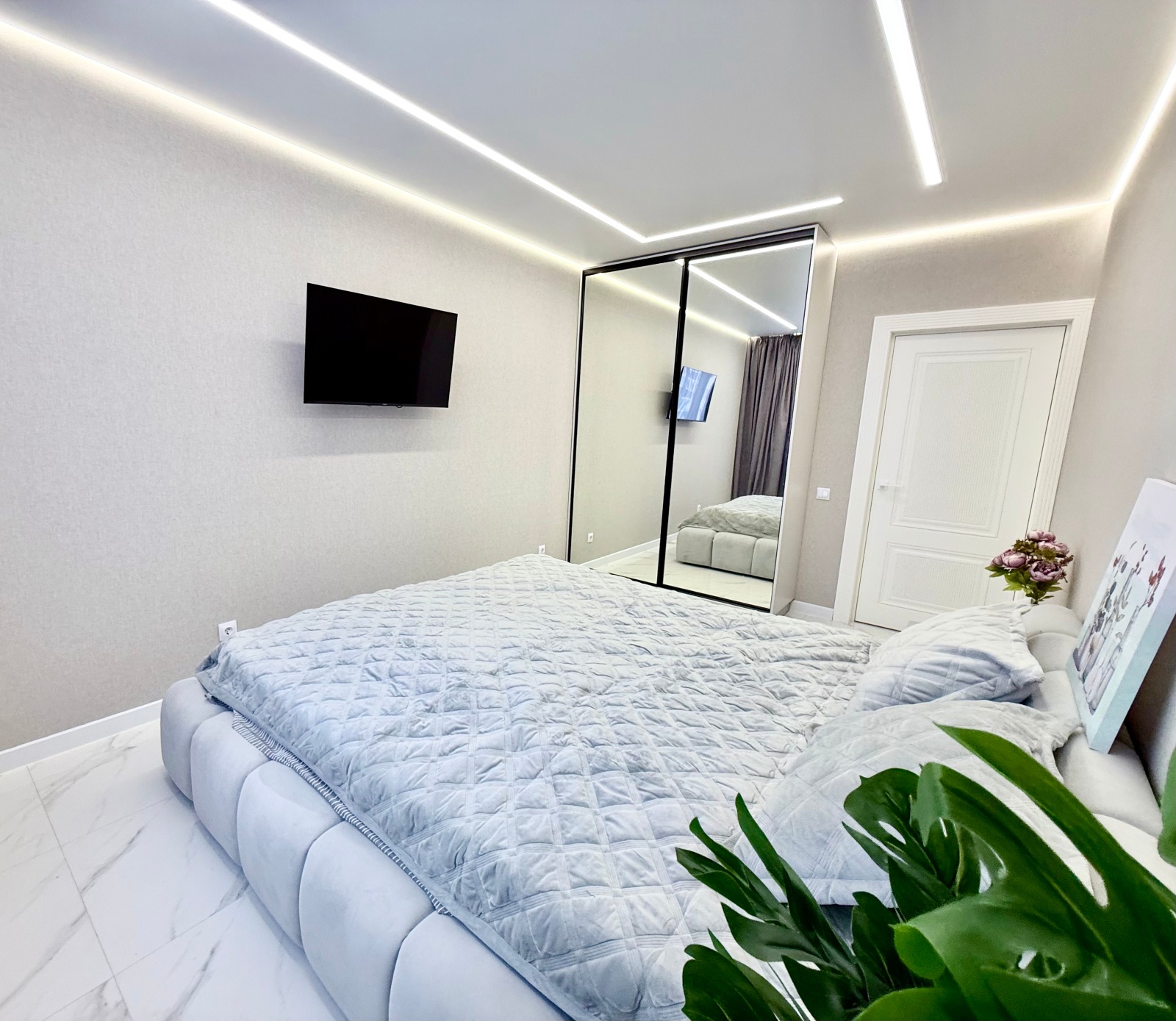 Уютная квартира с дизайнерским ремонтом