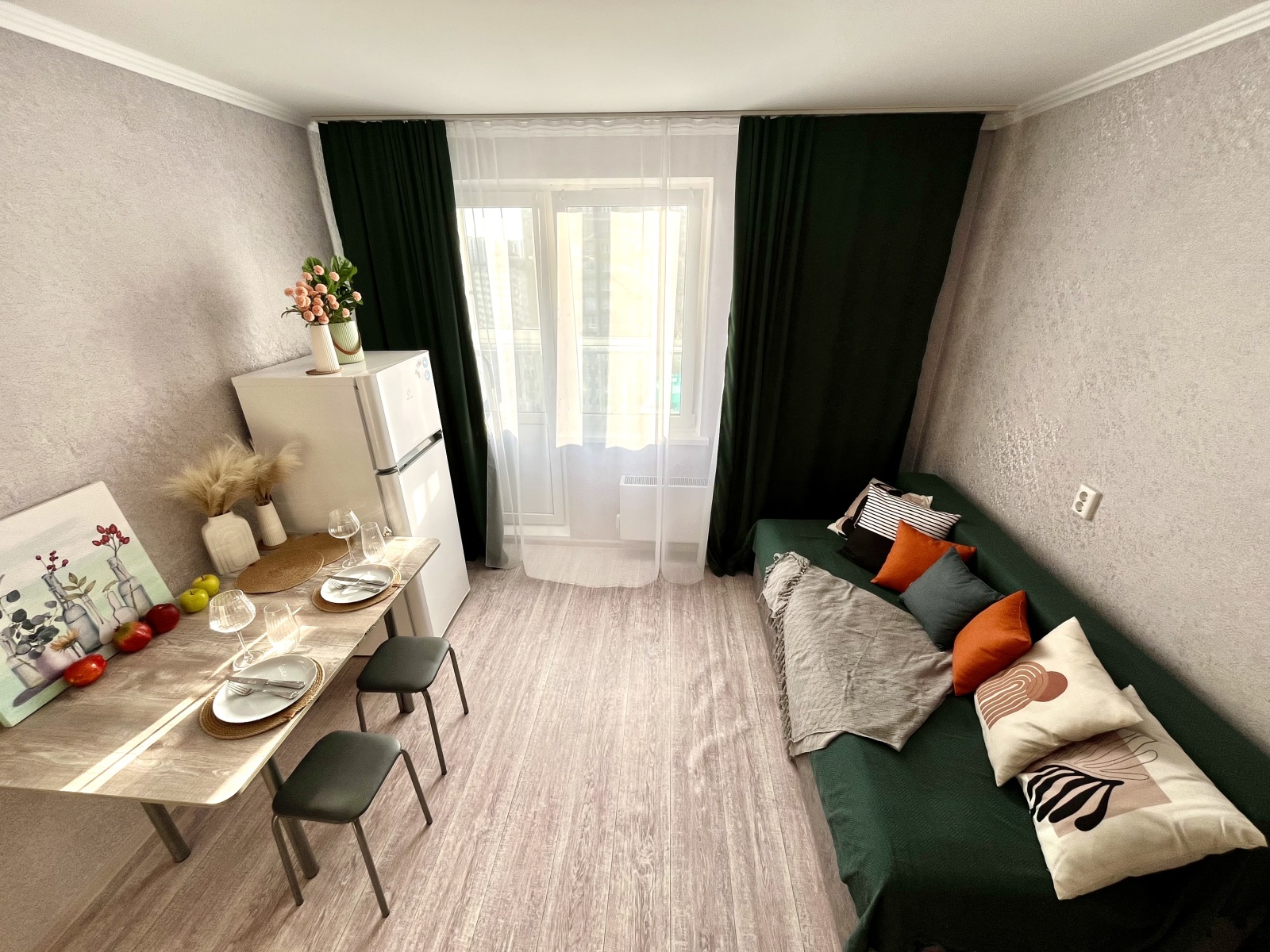 1к квартира с видом на море