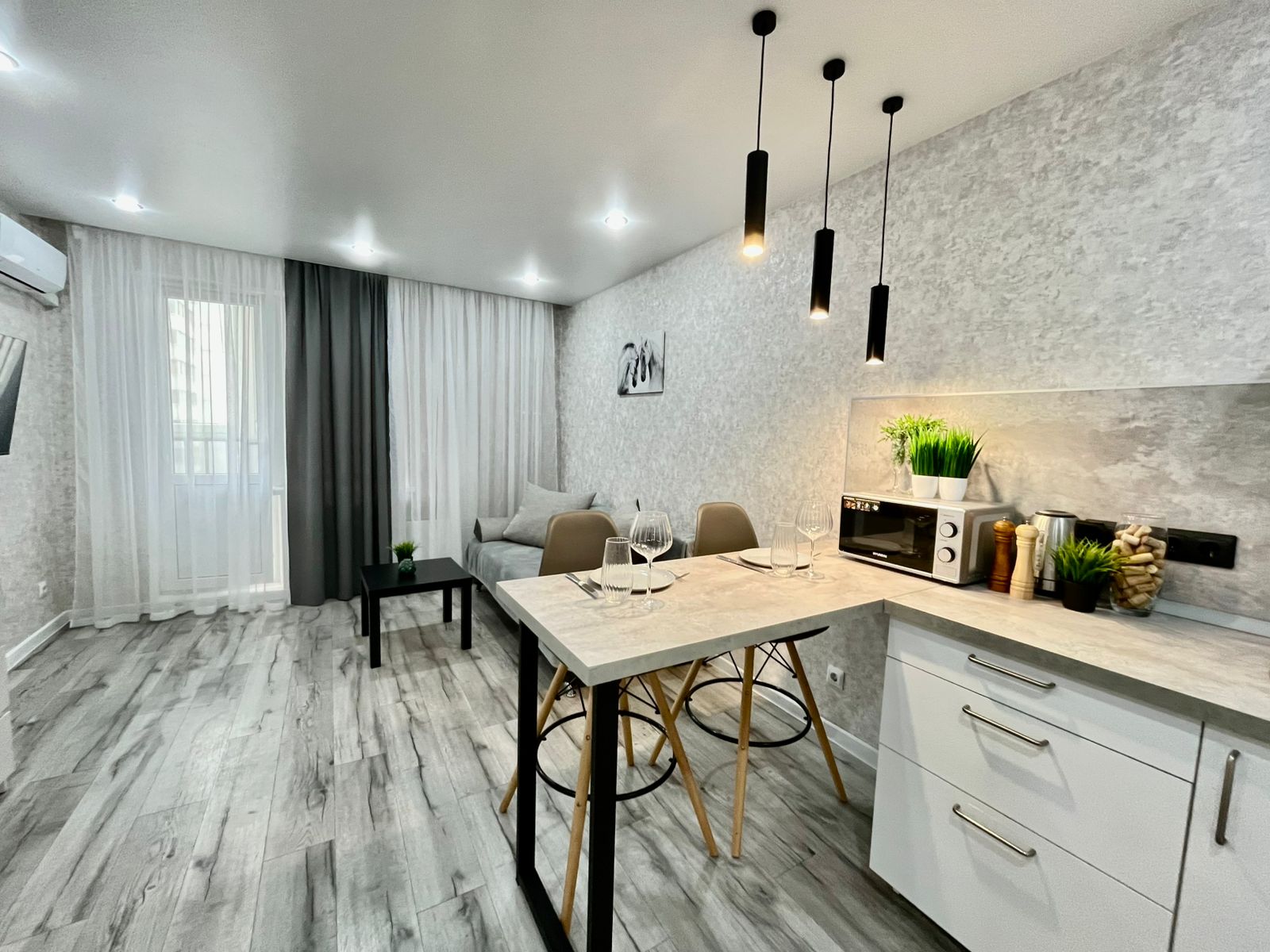 Уютная стильная студия