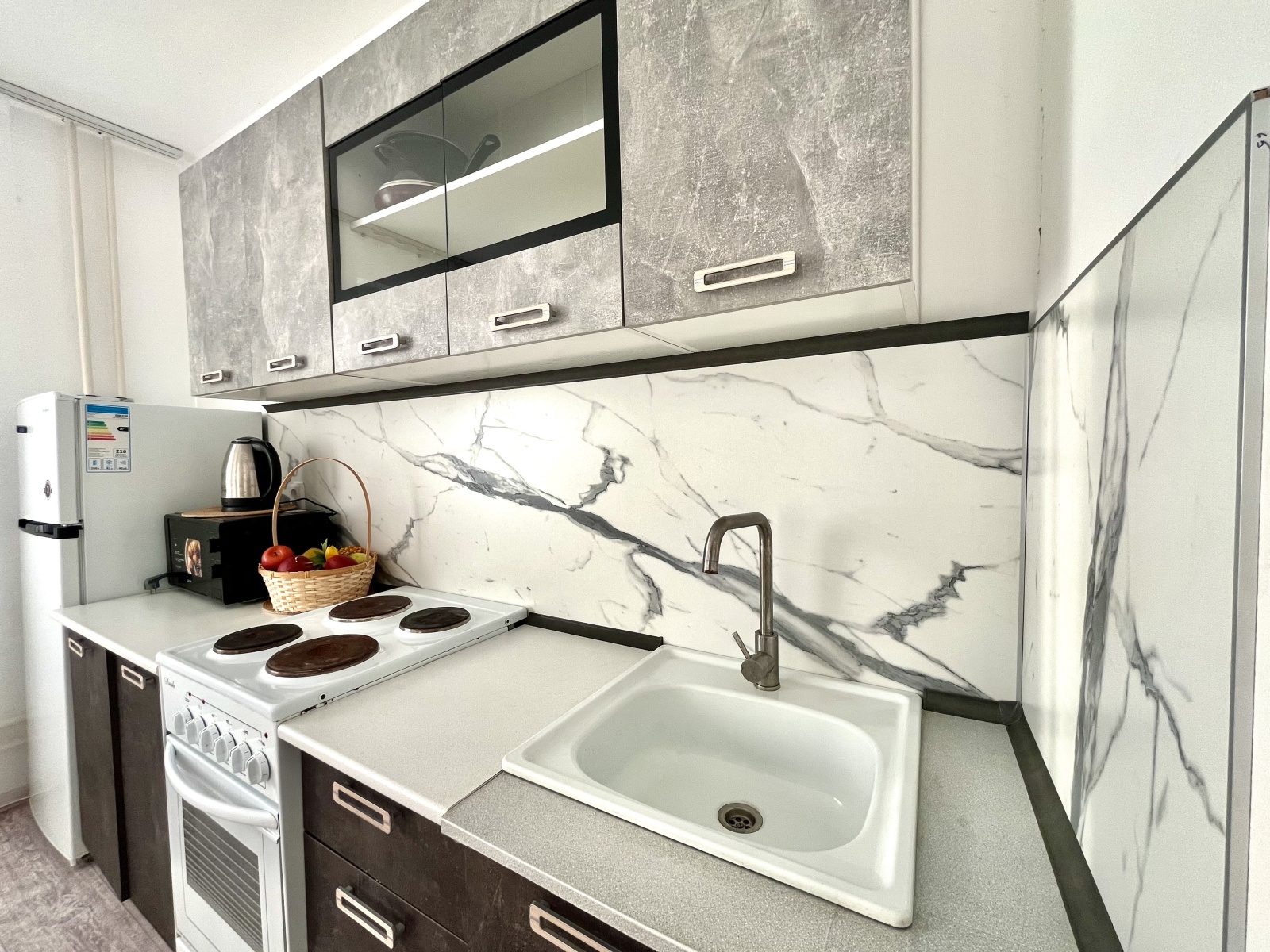 Светлая однушка для проживания