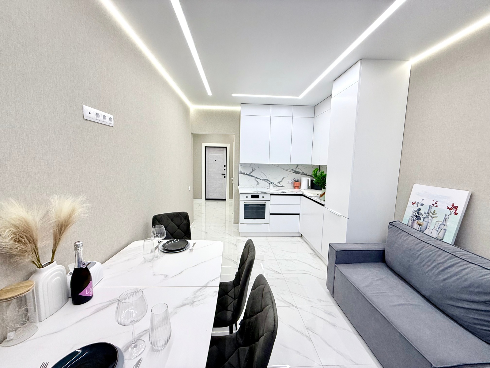 Уютная квартира с дизайнерским ремонтом